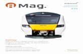 Mag. - AVENTICS · 2016-05-23 · Mag. EXpErtISE FÜr UnSErE KUnDEn # 04 Railway elektronische luftfederventile von aveNtics sorgen in londoner zügen für Barrierefreiheit und energieeﬃ