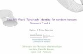 The full-Ward Takahashi identity for random tensorsmath.univ-lyon1.fr/~vignes/pmwiki/Docs/SeminarICJ/Perez2017.pdf · The full-Ward Takahashi identity for random tensors Dimensons