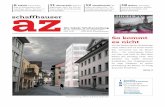 schaffhauser HIGHWAY · zept der ALB Architektengemeinschaft aus Bern setzt vermutlich stärker auf An-gleichung an die historischen Gebäude. Der Jurybericht mit Präsentation und