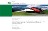 Managementherausforderungen bei der Schweizerischen ... Lab_Integrationsfallstudie.pdf · gen. Damit sollte der diskriminierungsfreie Zugang Dritter zur Infrastruktur sichergestellt