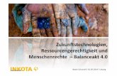 Zukunftstechnologien, Ressourcengerechtigkeit und ...faire-beschaffung.de/content/uploads/2019/07/Forum_5-I_INKOTA_Beate... · Amoniumsulfat kontaminiert Kontaminierung von Boden