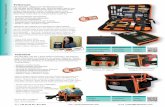YelloCase Taschen - Tragen - WerkzeugorganisationTragen2012.pdf · Name Art.Nr./ItemNo. Preis/Price SignTool Box YT06STB01 39,90 € SignTool Box Set diverse / misc. see Shop SignToolBox