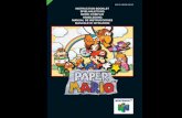 NUS-P-NMQP-NEU6 INSTRUCTION BOOKLET ......6 Main Characters Starting the Game Mario Our mustached marvel must once again match his wits and courage against Bowser’s evil schemes.