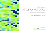 Tagungsband 20. KLIMATAG · Tagungsband Facetten der österreichischen Klimaforschung 24. bis 26. April 2019 20. KLIMATAG Veranstalter 0 +1-1-1 +10-5-10 +2-2 ±15 ±3 ›5 % $ §