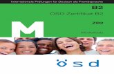 ÖSD Zertifikat B2 M · M Internationale Prüfungen für Deutsch als Fremdsprache Modellsatz B2 ZB2 ÖSD Zertifikat B2