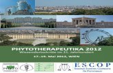 PHYTOTHERAPEUTIKA 2012phytotherapie.at/Programm_Phytotherapeutika_2012_final_red_size.pdf · P 34C analysis of sennosides A and B in Sennae folium and fructus - HPL oposal for the