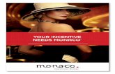 YOUR INCENTIVE NEEDS MONACO - Monte-Carlo.mc · Die Eröffnung des ersten Spielkasinos 1863 markierte einen Wendepunkt in der Geschichte Monacos. Ein Mythos wurde geboren, denn Monaco