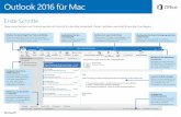 Erste Schrittedownload.microsoft.com/download/D/D/7/DD76E609-3E8D-41A8... · 2018-10-16 · Erste Schritte Diese neue Version von Outlook wurde mit Umsicht für den Mac entwickelt.