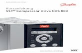 VLT Compressor Drive CDS 803files.danfoss.com/download/Drives/MG18M103.pdf · • Verwenden Sie ein abgeschirmtes Kompres-sorkabel, um die Vorgaben zur EMV-Störaussendung zu erfüllen.