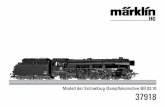 Modell der Schnellzug-Dampflokomotive BR 03.10 …...Van de 45 exemplaren van de voormalige stroomlijnlocomo-tief BR 03.10, die na 1945 nog aanwezig waren, bevonden er zich 26 in het