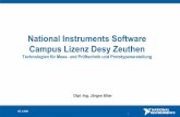 National Instruments Software Campus Lizenz Desy Zeuthen · LabVIEW FPGA basierte Mess- und Regelelektronik Elektroniksimulation und Schaltungsentwicklung mit Multisim-Spice und Ultiboard