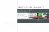 NOTLICHTELEMENTE PDFs/Notlichtelemente.pdf · Emergency lighting unit SICUROTRON-FLG-SRMwith self-test,transmission and integral electronic ballast for BUS-system SICUROLINK-M2. Eléments