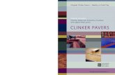 Original Clinker Pavers – Quality in Fired Clay Technical ... · coasts are surfaced with clinker pavers. If signs of wear or greening have to be removed, clinker pavers can be