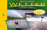 WETTER - Bildungsserver · Mein Forscherheft Temperatur – Wind – Niederschlag – Wetterbericht WETTER er orschen und eutsch nen
