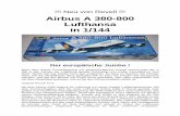 Airbus A 380-800 Lufthansa in 1/144 - helmut-meiringer.dehelmut-meiringer.de/Modellbau/media/Kit-Review/PDF/A380_144_Revell.pdf · mit dem Abziehbild andeuten, wie es bei den Firmenmodellen