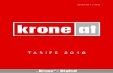 TARIFE 2018 - download.krone.atdownload.krone.at/pdf/Tarife_2018_Krone_Digital.pdf · 4 Krone Digital Desktop/Tablet Weitere Werbeformen setzen wir gerne auf Anfrage um. Die sich