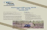 Saisoneröffnung 2019 20 - 21. April Geithain...Saisoneröffnung 2019 20 - 21. April Geithain Liebe Jeeperinnen und Jeeper, Es ist wieder soweit – die Jeepsaison 2019 im JCD kann