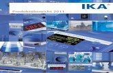 Produktübersicht 2011...Auf ein Jahrhundert Firmengeschichte blicken die IKA®-Werke GmbH & Co. KG in Staufen zurück. Das 1910 als Lieferant für Apotheken und Kranken-häuser gegründete