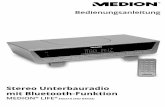 Stereo Unterbauradio mit Bluetooth-Funktiondownload2.medion.com/downloads/anleitungen/bda_md84933_de-as.pdf · S1 S2 S3 5 von 32 1. Lieferumfang Überprüfen Sie die Vollständigkeit