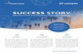 SUCCESS STORY · datenpflege direkt auf C4C (SAP Sales Cloud). Der manuelle Aufwand ist durch die Automatisierung einer deutlichen Ar - beitserleichterung und damit Beschleunigung
