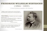 FRIEDRICH WILHELM NIETZSCHE · 2019-02-05 · • Nel 1872 viene pubblicato il suo primo libro, La nascita della Tragedia che incontra l’OSTILITÀ DEI FILOLOGI, viene difeso da