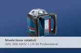 Nivela laser rotativă - Shopexpert.ro · 2015-03-16 · •Ex: lucrari de zidarie ... de pe ecran clipește însoțită de un semnal acustic de avertizare. În acest fel este prevenit