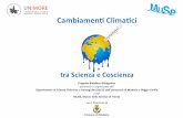 Cambiamen Climaci...on Fossil Cnidaria and Porifera Modena, 3-6 September 2019 Dipartimento di Scienze Chimiche e Geologiche UNIMORE Si traa del congresso della Società Scienﬁca