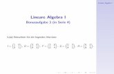 Lineare Algebra I - ETH Z(ii) Entscheiden Sie, ob das Matrixprodukt DH gleich dem Lineare Algebra I Matrixprodukt HD ist oder nicht. DH =3IH =3HI = H(3I) = HD Dabei ist es vollkommen