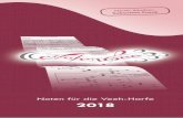 Noten für die Veeh-Harfe 2018notenfee.de/wp-content/uploads/2018/01/Notenfee...3!!! Die Veeh-Harfe ist das einfachste Instrument der Welt. Wenn man einmal begriffen hat, dass man