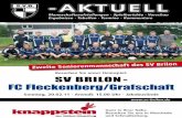 Besuchen Sie unser Heimspiel: SV BRILON- FC …...3 Zum ersten Heimspiel des Jahres 2011 heiße ich Sie recht herzlich an unserem neuen Kunstrasenplatz im Sport-zentrum „Jakobuslinde“