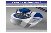 DAC Universal - W&H · 2013-07-25 · DAC Universal – Gebrauchsanweisung 729024 - Version 20.2 N 6 510070-20.2 05.2013 Kontraindikationen Der DAC Universal darf nicht zur Sterilisation