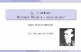 1 Goethe: 10 Kleiner Mann – was nun? - speicherleck.de · Hans Fallada Kleiner Mann – was nun? Kindheit Als Erwachsener Hans Fallada – Kindheit 1893 * als Rudolf Ditzen in Greifswald,