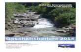 G-15-07-03 Geschäftsbericht 2014 an Gönner def · 2018-05-02 · Referat Ernst Bromeis „Die Illusion vom freien Rhein“: Zu diesem Thema folgt im Anschluss an die Versammlung