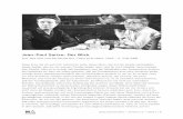 Jean-Paul Sartre: Der Blick - Philippe Wampfler · PDF file Jean-Paul Sartre: Der Blick Aus: Das Sein und das Nichts (frz. L’être et le néant, 1943 – S. 338-348) Diese Frau,