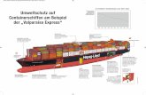 16 D4 Grafik Valparaiso Express DE GEAENDERT · ohne Bundversatz Kwie 05.09.'6 16:10 Seite 16 Umweltschutz auf Containerschiffen am Beispiel der „VaIparaíso Express" 45 PROZENT