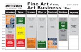 Fine Art Έτος Art Business 1 Έτος · 2017-11-10 · ΠΡΑΚΤΙΚΗ ΣΤ ΧΡΩΜΑ Αλεξάνδρα Μπαρή Mπρούνο Μιχάλι Θέμιδος 9 15:00 - 19:00