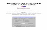JANA - Proxy Server · 2019-04-23 · JANA - Proxy Server Author: Thomas Hauck Subject: PDF-HANDBUCH (GWD 2000) Keywords: Jana Proxy Server Netzwerk Internet Handbuch Created Date: