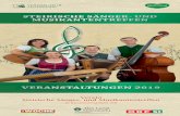 Verein Steirische Sänger- und Musikantentreffen...Die Reihe „Steirische Sänger- und Musikantentreffen“ im 29. Jahr Liebe Volksmusikfreunde Sie halten nun den SUMT-Folder 2019