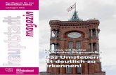 Juli/August 2016 magazin - dbb berlin · Mit zwölf Wahlprüfsteinen hat der dbb berlin deshalb bei SPD, CDU, Grünen und Die Linke abgefragt, wie sie brennende Probleme des öffentli-chen