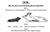 am 10. und 11. Dezember 2016 im Kulturheim in …Fuchs, Norbert Am Riegelsweg 2 31812 Bad Pyrmont 0173-2197724 Greimeier, Marcel Neue Str 10 31737 Rinteln 05751-42091 Gümmer Claus