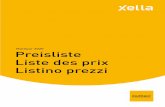 Multipor 2020 Preisliste Liste des prix Listino prezzi · 2020-02-28 · Preisliste Liste des prix Listino prezzi 2020 Multipor 5 Ab 60 mm Dämmdicke mit λ = 0.042 W/(mK) Disponible