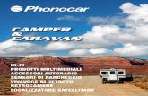 PHONOCAR - Car Hi fi Entertainment - CAMPER CARAVAN · 2017-11-21 · Packed 2 pc. Minibox con altoparlanti a larga banda studiati appositamente per effettuare ... Un superbo subwoofer,