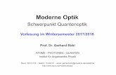 Moderne Optik 2016 Uebersicht.ppt [KompatibilitÃ¤tsmodus] · 2017-10-16 · Microsoft PowerPoint - Moderne_Optik_2016_Uebersicht.ppt [KompatibilitÃ¤tsmodus] Author: gerhard Created