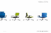 Stilo ES - hali.at · The Stilo ES operator swivel chairs combine ergonomics and modern design. The upholstered backrest with plastic outer shell and integrated release button for