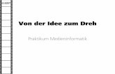 Von der Idee zum Dreh - TU Dresden · 2010-02-01 · Das Drehbuch - Nur visuelle Beschreibung und Dialoge Inhalt Mit einem unguten Gefühl betritt Alfred den Fahrstuhl. Er kann keinen