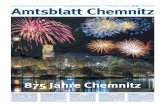 875 Jahre Chemnitz...Der Macher Seite 5 2018 wird über die Geschichte der Stadt und ihrer Bewohner er-zählt – die »Macher« von vorges-tern, gestern und heute. Einer ist Prof.