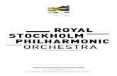 ROYAL STOCKHOLM PHILHARMONIC ORCHESTRA · 2019-10-18 · elbphilharmonie hamburg presents manfred eicher tickets 040 357 666 66 reflektor elbphilharmonie 3. 6.2.2020 mit anouar brahem,