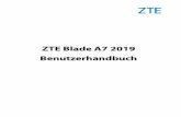 ZTE Blade A7 2019 Benutzerhandbuchdownload.ztedevices.com/bigmediafiles/device/de/... · Zustimmung der ZTE Corporation weder ganz noch in Auszügen zitiert, vervielfältigt, übersetzt