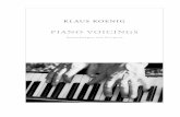 KLAUS KOENIG · 2017-01-15 · PIANO VOICINGS Anmerkungen und Beispiele. KLAUS KOENIG PIANO VOICINGS Anmerkungen und Beispiele ... Harmonik im Jazz – gestern und heute 4 I. Dur-Voicings