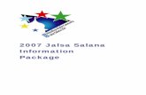 2007 USA Jalsa Information PackageMajlis Khuddam ul Ahmadiyya USA has setup a Sanat-o-Tijarat (Industry & Trade) booth this year at US Jalsa Salana 2007. The charter of Sanat-o-Tijarat